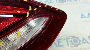 Left taillight Mercedes W213 E 17-20 for polishing, scratches, edge defect