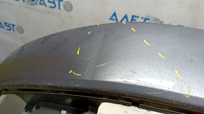 Bare front bumper VW Passat b7 12-15 USA graphite LD7X, dented, scratches used