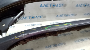 Bare front bumper VW Passat b7 12-15 USA graphite LD7X, dented, scratches used