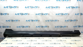 Right threshold Lincoln MKZ 13-20 graphite UH, with seals, worn, pressed fastened, tear, used