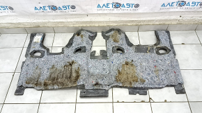 Rear floor covering Jeep Grand Cherokee WK2 11-21 black, dry cleanable used