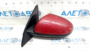 Left side mirror Kia Niro 17-22 3 pins, red, paint peeling used