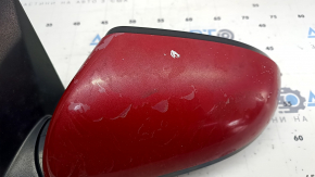 Left side mirror Kia Niro 17-22 3 pins, red, paint peeling used