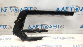 Front bumper cover left VW Atlas 18-20 with chrome molding, R-Line, sand, scratches