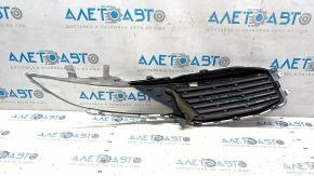 Radiator grill left Lincoln MKZ 13-16 chrome, sand used