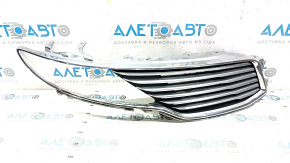 Radiator grill right Lincoln MKZ 13-16 chrome, sand used