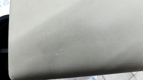 Central console armrest Subaru Forester 19-SK leather, black with gray, scratches, dents, dry cleaning Used