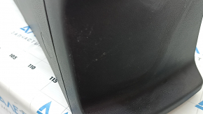 Central console armrest Subaru Forester 19-SK leather, black with gray, scratches, dents, dry cleaning Used