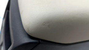Central console armrest Subaru Forester 19-SK leather, black with gray, scratches, dents, dry cleaning Used