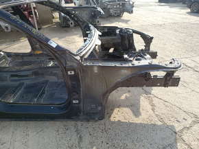Front right quarter BMW 7 G11 G12 16-22 on the body, black