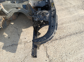 Front left quarter BMW 7 G11 G12 16-22 on the body, black, dented, made