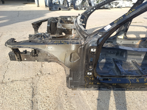 Front left quarter BMW 7 G11 G12 16-22 on the body, black, dented, made
