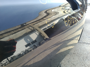 Quarter wing rear right BMW 7 G12 16-22 on the body, black, pokes