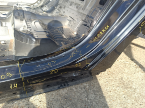 Quarter wing rear left BMW 7 G12 16-22 on the body, black, made