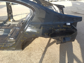 Quarter wing rear left BMW 7 G12 16-22 on the body, black, made