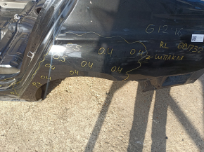 Quarter wing rear left BMW 7 G12 16-22 on the body, black, made