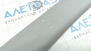 Front pillar trim upper right Kia Niro 17-22 gray, plastic turned white used