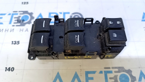 Front left window lift control Acura ILX 13-15 black, 2 auto used