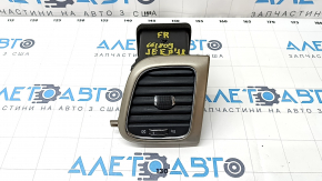 Right dashboard air duct deflector Jeep Grand Cherokee WK2 14-21 with beige trim, crack in mount Used