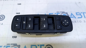Front left window lift control Dodge Journey 11- black, 1 auto used