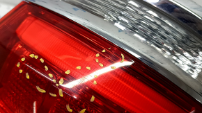 Light outer wing left Jeep Grand Cherokee WK2 14-21 chrome without fastening, scratched, cracks in glass used