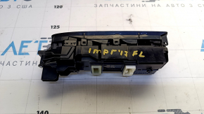 Front left window lift control Subaru Impreza 17- GK, black, 2 auto used