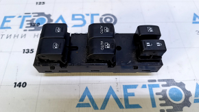Front left window lift control Subaru Outback 15-19 black 2 auto used