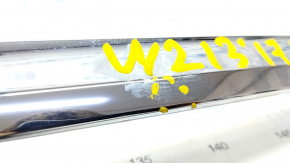 Mercedes W213 E 17-20 trunk lid molding chrome, scratches