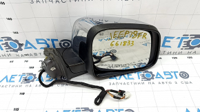 Side mirror right Jeep Grand Cherokee WK2 11-21 7+4 pin, heated, turn signal, chrome, scratches Used