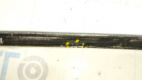 Molding rear bumper central Mercedes W213 E 17-20 chrome, Luxury, broken fasteners, scratches
