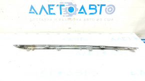 Molding rear bumper right Mercedes W213 E 17-20 chrome, Luxury, broken fasteners