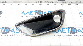 Fog light frame under the left trim Jeep Grand Cherokee WK2 17 - complete with trim chrome, scratch used
