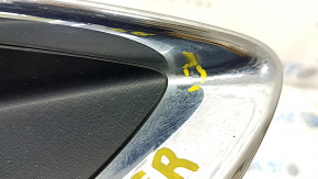 Fog light frame under the right trim Jeep Grand Cherokee WK2 17 - complete with trim chrome, broken mount, sand used