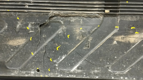Left underbody protection Mercedes W213 E 17-23 cracks, breaks Used