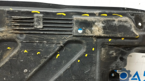 Left underbody protection Mercedes W213 E 17-23 cracks, breaks Used