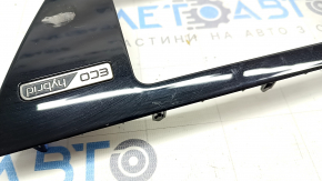 Front panel trim monitor frame Kia Niro 17-22 HEV black gloss, worn, scratched Used