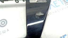 Front panel trim monitor frame Kia Niro 17-22 HEV black gloss, worn, scratched Used