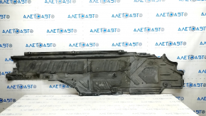 Right underbody protection Mercedes W213 E 17-23 cracks, breaks Used