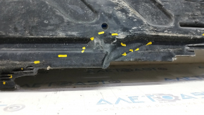 Right underbody protection Mercedes W213 E 17-23 cracks, breaks Used