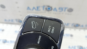 Automatic transmission control unit Jeep Grand Cherokee WK2 14-21 scratches, crack in button Used