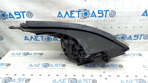 Front left headlight complete Kia Niro 17-19 HEV, PHEV with bracket, halogen, LED DRL, seal peeled off, needs polishing, scratches used