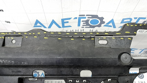 Rear bumper frame BMW 7 G11 G12 16-19 breaks, cracks, missing fragments, melted Used