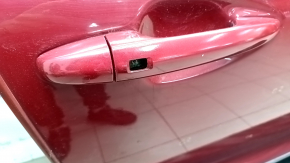 Door assembly front right Kia Niro 17-22 keyless, red K3R, painted 0.2-0.25, missing keyless button Used