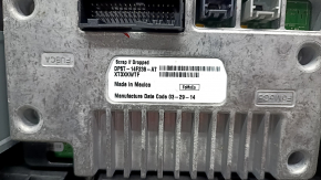 Monitor, display, navigation Lincoln MKZ 13-16 complete with frame, scratches, used