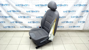 Driver's seat Kia Niro 17-22 HEV, PHEV without AIRBAG, cloth, combined gray, mechanical, shot, for dry cleaning Used