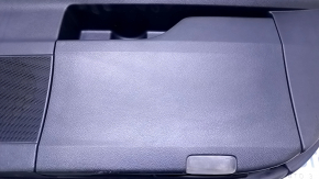 Door trim card front right Lexus RX350 RX450h 10-15 black with black insert leather, armrest gray leather type 1, dents, bumps, scuffs, scratches, abrasions Used