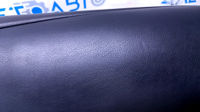 Door trim card front right Lexus RX350 RX450h 10-15 black with black insert leather, armrest gray leather type 1, dents, bumps, scuffs, scratches, abrasions Used