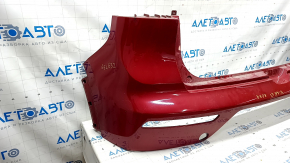 Bare rear bumper Kia Niro 17-19 HEV, PHEV without parking sensors, red used