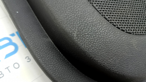 Door trim card rear right Jeep Grand Cherokee WK2 17- black, with black insert leather, armrest leather, molding with chrome, under matt black wood, scratches, for cleaning Used