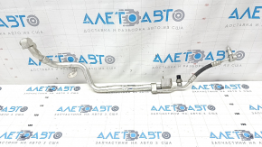 Air conditioner tube heater-condenser double BMW 7 G12 16-19 B58 for rear row climate, without cap